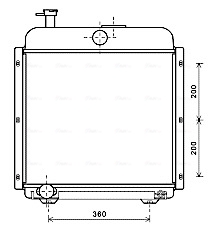 Ava Cooling Radiateur MF2043