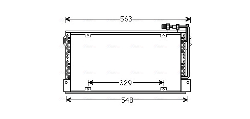 Ava Cooling Airco condensor MF5047