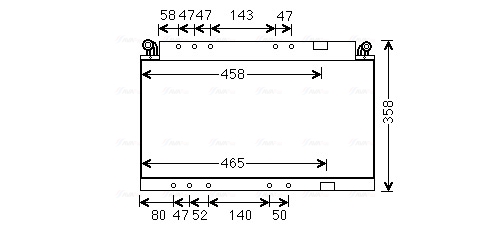 Ava Cooling Airco condensor MF5049