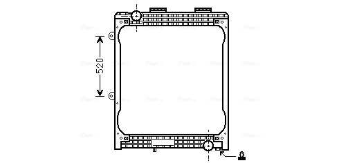 Ava Cooling Radiateur MN2074
