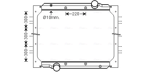 Ava Cooling Radiateur MN2088