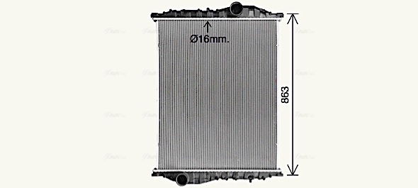 Ava Cooling Radiateur MN2110N