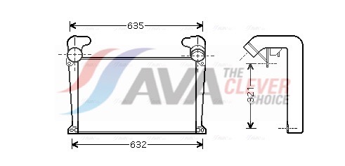 Ava Cooling Interkoeler MN4035