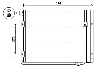 Ava Cooling Airco condensor MN5072D