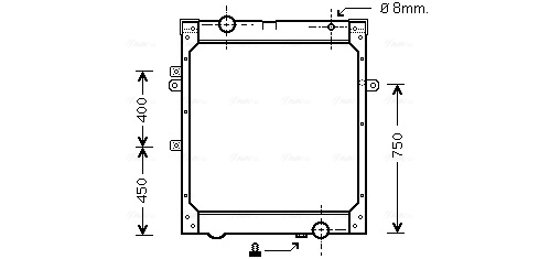 Ava Cooling Radiateur MNA2001