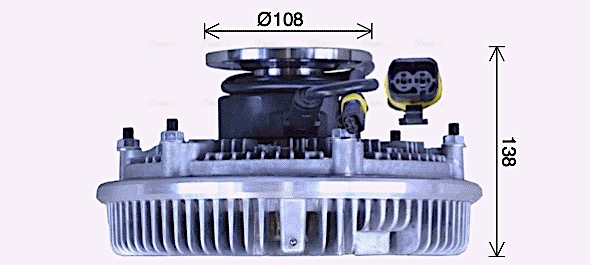 Ava Cooling Visco-koppeling MNC106