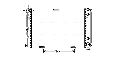 Ava Cooling Radiateur MS2061