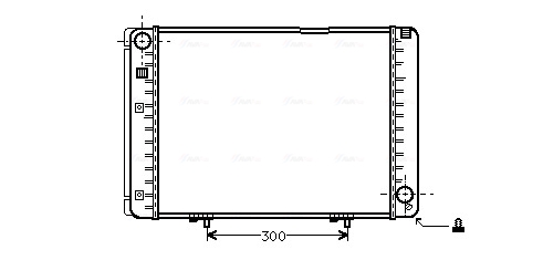 Ava Cooling Radiateur MS2175