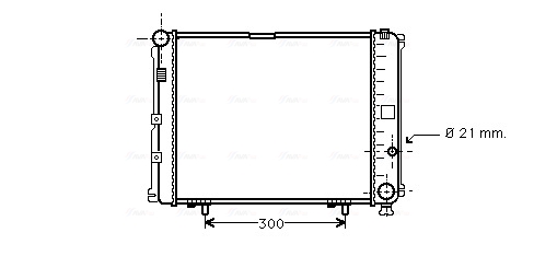 Ava Cooling Radiateur MS2210