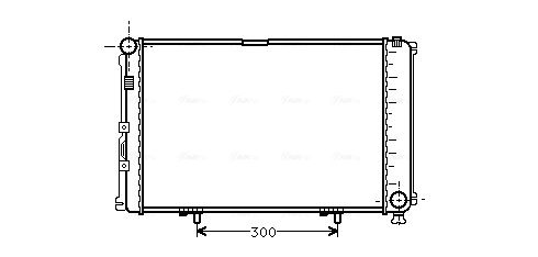 Ava Cooling Radiateur MS2211