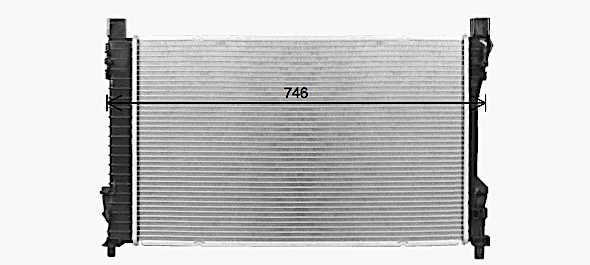 Ava Cooling Radiateur MS2727