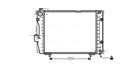 Ava Cooling Radiateur MSA2069