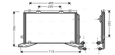 Ava Cooling Airco condensor MSA5268