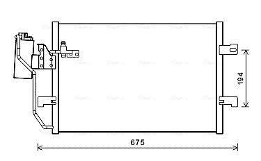 Ava Cooling Airco condensor MSA5289D