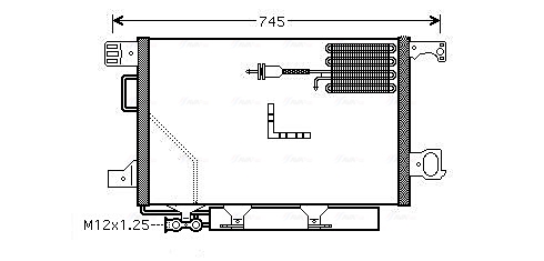 Ava Cooling Airco condensor MSA5361D