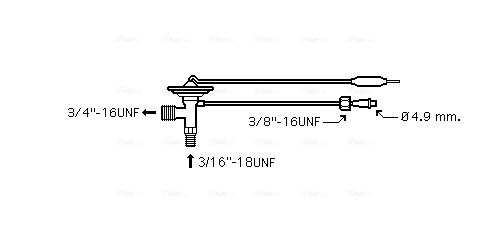 Ava Cooling Airco expansieklep MT1232