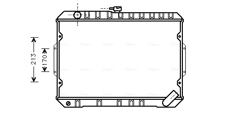 Ava Cooling Radiateur MT2027