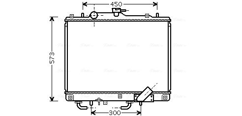 Ava Cooling Radiateur MT2156