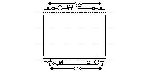 Ava Cooling Radiateur MT2182