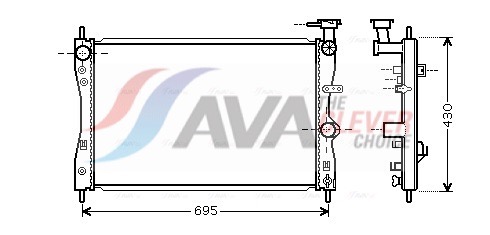 Ava Cooling Radiateur MTA2172