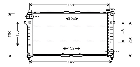 Ava Cooling Radiateur MZ2027