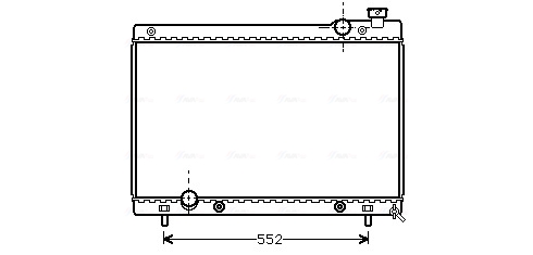 Ava Cooling Radiateur MZ2115
