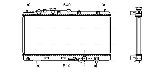Ava Cooling Radiateur MZ2152