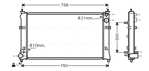 Ava Cooling Radiateur MZ2192