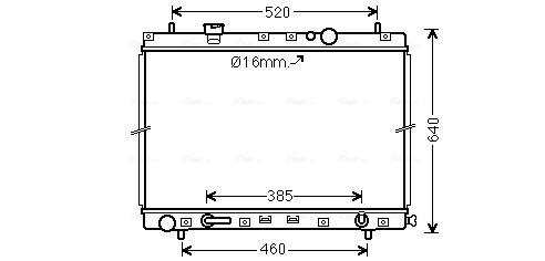 Ava Cooling Radiateur MZ2211