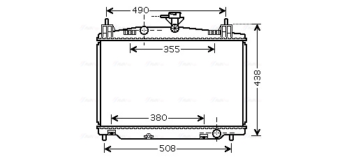 Ava Cooling Radiateur MZ2213