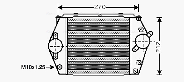 Ava Cooling Interkoeler MZ4188