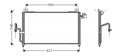 Ava Cooling Airco condensor MZ5147