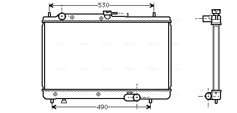 Ava Cooling Radiateur MZA2066