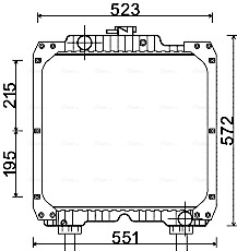 Ava Cooling Radiateur NH2003