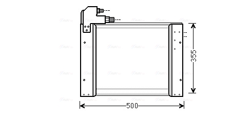 Ava Cooling Airco condensor NH5018