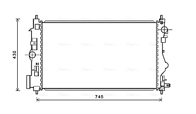 Ava Cooling Radiateur OL2599