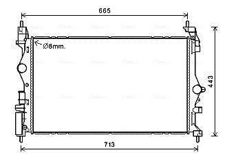 Ava Cooling Radiateur OL2682