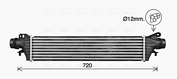 Ava Cooling Interkoeler OL4725