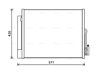 Ava Cooling Airco condensor OL5560D