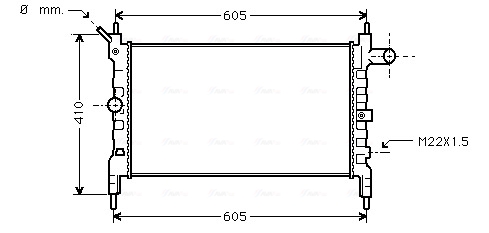 Ava Cooling Radiateur OLA2023