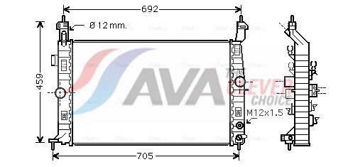 Ava Cooling Radiateur OLA2582