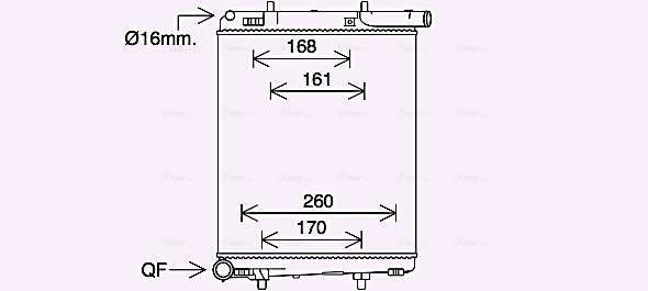 Ava Cooling Radiateur PE2411