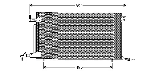 Ava Cooling Airco condensor PE5186