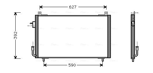 Ava Cooling Airco condensor PE5192