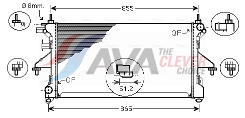 Ava Cooling Radiateur PEA2310