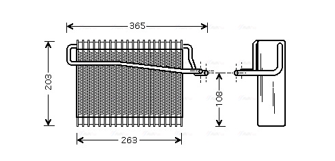 Ava Cooling Airco verdamper PEV039