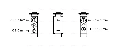 Ava Cooling Airco expansieklep PR1048