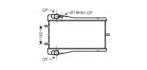 Ava Cooling Radiateur PR2043