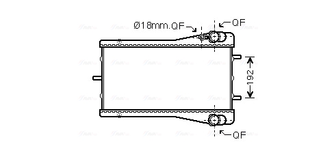 Ava Cooling Radiateur PR2044