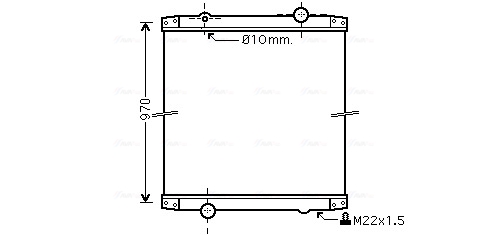 Ava Cooling Radiateur RE2010N